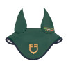 Oorkap in technische stof Equestro X Fise 100 - Diepgroene salie / blauw bos