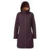 Stella Softshell Parka Mountain Horse - Donker bordeaux