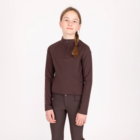 Sous-couche hiver manches longues jeune cavalier Aubrion Equestrian