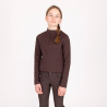 Aubrion Equestrian Winter Longsleeve Basislaag Jong Ruiter - Espresso