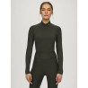 Polo col roulé Tommy Hilfiger Equestrian Ava femme - Vert camo