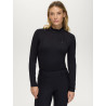 Baselayer Cady femme 1/4 Zip Rhinestone Tommy Hilfiger Equestrian - Noir