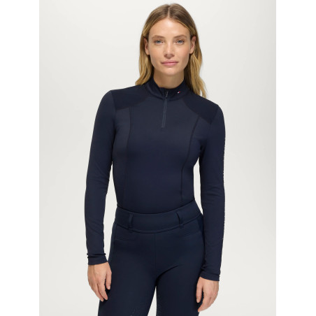 Echo Dames 1/4 Rits Base Layer Tommy Hilfiger Equestrian