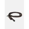 Durasoft Grip teugels Horze - Bruin / zilver