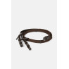Continental teugels band 18 mm Horze - Bruin / zilver