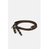 Continental teugels band 18 mm Horze - Bruin / messing