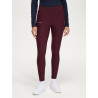 Legging Tommy Hilfiger Equestrian Elmira hiver full grip femme - Deep burgundy