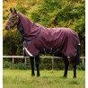 Horseware Amigo® Bravo 12 Plus 250g 1200D deken - Bordeaux / marine / titaan grijs