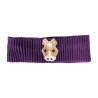 Bandeau Amina HKM - Lilas foncé
