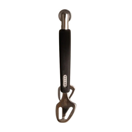 Sporen stainless steel rubber met medium wiel Rowell 30mm Velari
