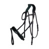 Bridon Manchester HKM - Noir / bleu pétrol