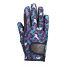 Gants enfants Amina HKM - Noir / bleu pétrol
