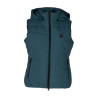 Gilet chauffant sans manches High Temperature Style HKM - Pétrole