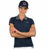 Polo Femme France Limited Edition Flags & Cup - Bleu marine
