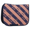 Tapis de selle HV Polo Gwenny print DR - Marine / camel