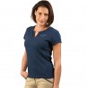 T-Shirt Femme Ocana Flags & Cup - Bleu marine