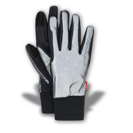 Handschoenen Imperial Riding Hide&Shine Hi-Viz dames