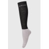 Chaussettes à paillettes Harcour Vaela par 2 - Noir