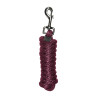 Longe d'attache HV Polo Sacha mousqueton classique - Vin