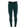 Heren rijbroek slim fit met kniegreep Equestro - Pijnboombos