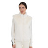 Dames bodywarmer van synthetische bont Equestro - Antiek wit