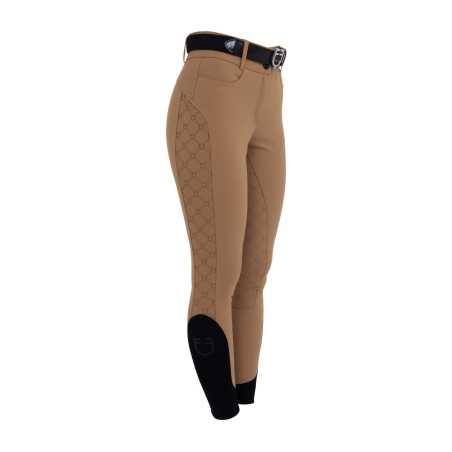 Pantalon femme taille haute full grip monogramme Equestro