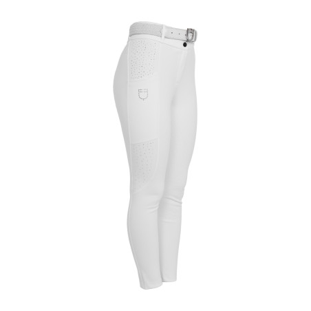 Damesbroek met hoge taille full grip met strass Equestro dames