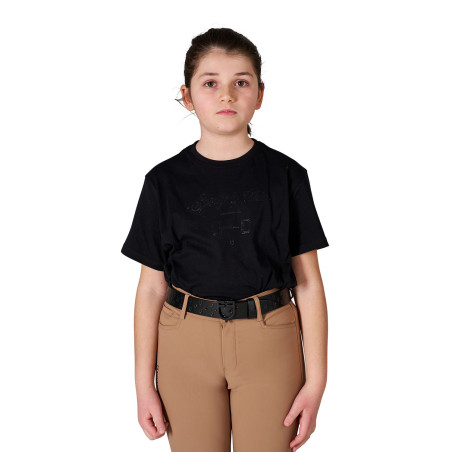 Meisjes T-shirt Sporty & Chic van katoen Equestro kinderen