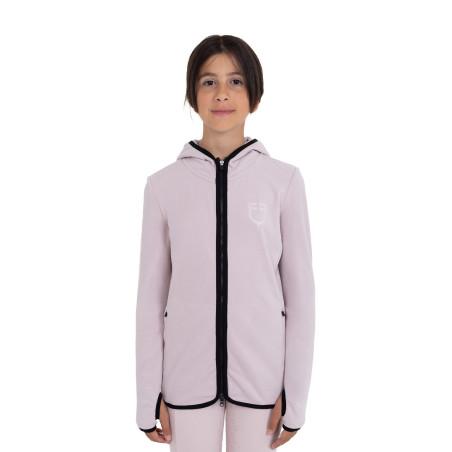 Sweat polaire zippé unisexe pour enfants Equestro