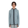 Unisex kinderfleece met rits Equestro - Leigrijs