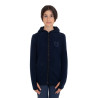 Sweat polaire zippé unisexe pour enfants Equestro - Marine blazer