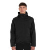 Veste Softshell Equestro homme ligne Foldable - Noir