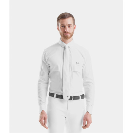 Chemise manches longues de concours d'équitation Design homme Horse Pilot