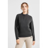 Functionele damessweater Wenda Horze dames - Zwart oester