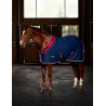 Weatherbeeta Opulence Show Sheet Standard Neck - Marine / bordeaux