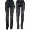 Chaps en cuir Blake Horze - Noir
