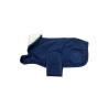 Waterdichte/fleece hondenjas Gorla Flags & Cup - Zwart
