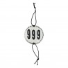 Wedstrijd-nummerhouder strass Horze - Wit