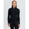 T-shirt technique côtelé Raye LeMieux Young Rider - Noir