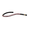 Voorhoofdband met strass Stones Concept Equestro - Zwart / roze