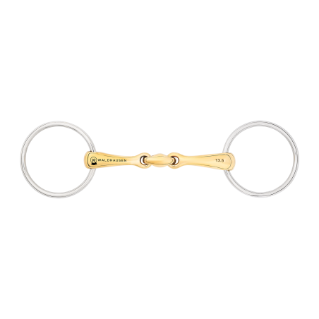 Mors de filet Cyprium brisure double Waldhausen