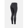 Legging d'équitation Estelle femme à grip intégral Horze - Gris foncé