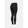 Pantalon d'équitation Estelle femme avec grip aux genoux Horze - Noir