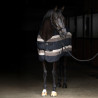 Fleecedeken Imperial Riding Stripe - Zwart