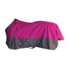 Couverture de paddock Imperial Riding Limited Fleece avec couvre-cou - Framboise / gris