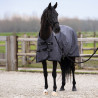 Couverture de paddock Imperial Riding Limited 100gr avec couvre-cou - Gris