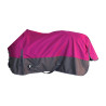 Couverture de paddock Imperial Riding Limited Summer sans couvre-cou - Framboise / gris