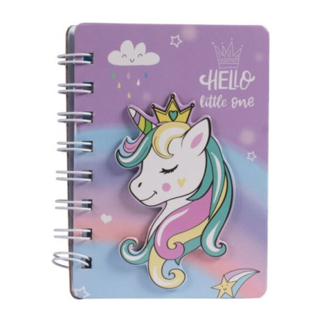 Mini Unicorn-notitieboekje HKM