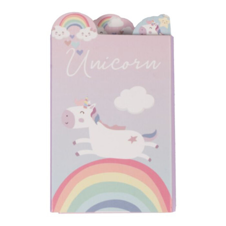 Notes repositionnables Unicorn HKM