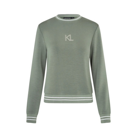 Sweatshirt femme avec cristaux Swarovski KLLilian Kingsland